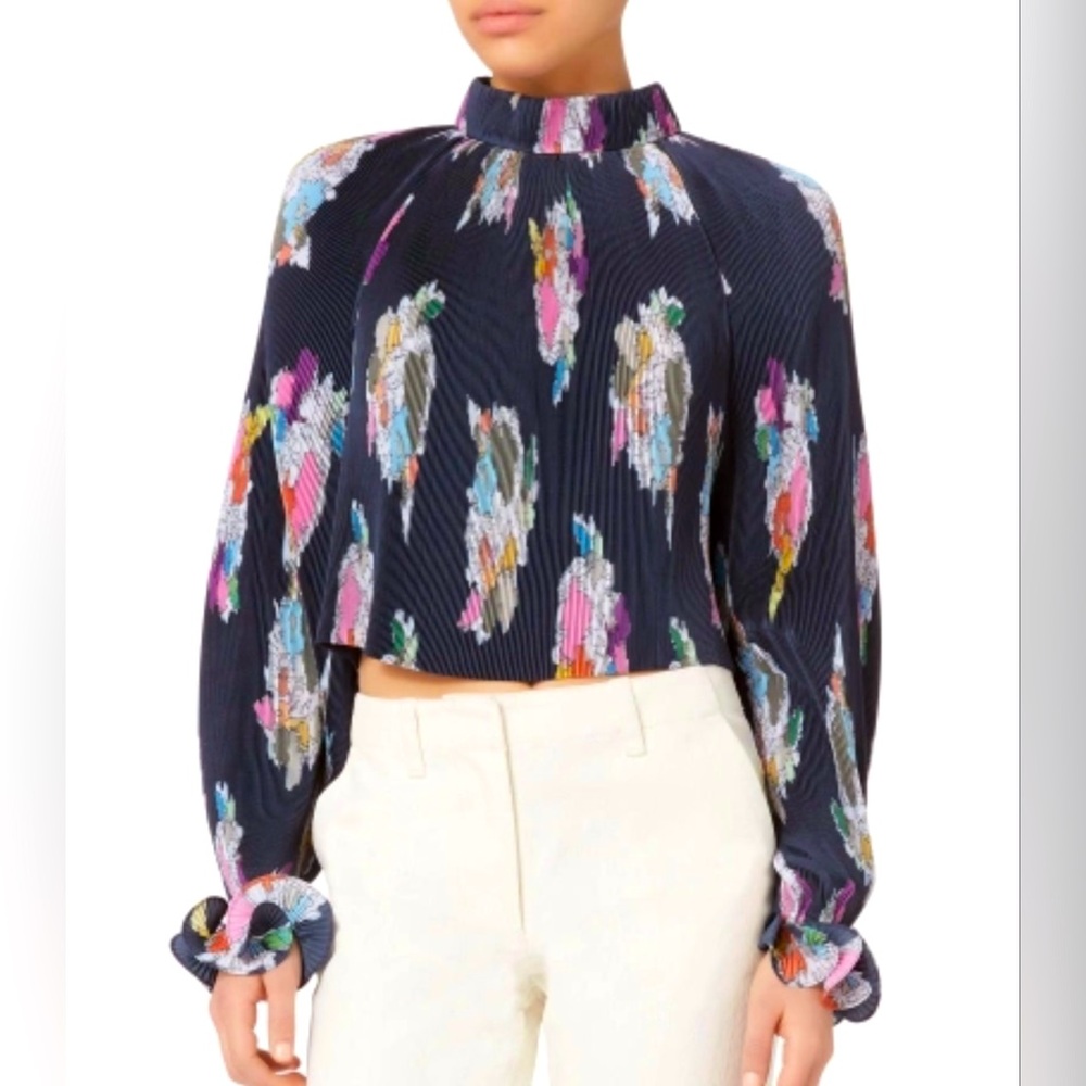 Tibi cameila crop top